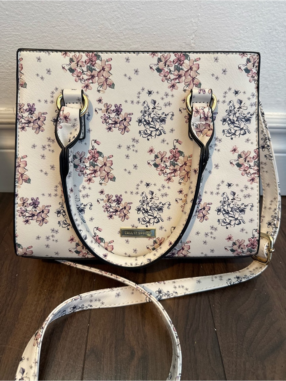 Call It Spring Floral Tote Bag